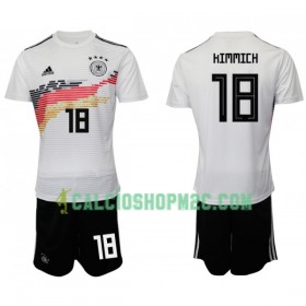 Germania HIMMICH 18 Bambino Maglia Prima 2019 Manica Corta (+ Pantaloncini)